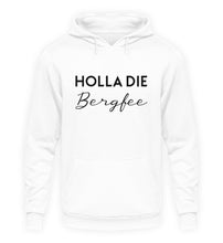 Lade das Bild in den Galerie-Viewer, Bergfee - Unisex Organic Hoodie - Arctic White / S - Drummer