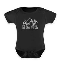 Lade das Bild in den Galerie-Viewer, BergZwerg - Baby Body - Schwarz / 12-18 Monate - Baby Body