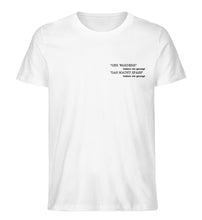 Lade das Bild in den Galerie-Viewer, Geh wandern minimal - Unisex Organic Shirt - White / S -