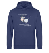 Lade das Bild in den Galerie-Viewer, Kommen dir diese Gedanken beim Wandern auch manchmal und zu fragst dich, warum du dir den Aufstieg antust? Dann zeige das mit deinem neuen Hoodie.