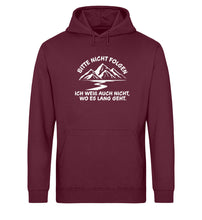 Lade das Bild in den Galerie-Viewer, Es ist besser, man folgt dir nicht beim Wandern? Oder du kennst jemanden, für den das besser wäre? Dann schützt eure Mitmenschen 😂