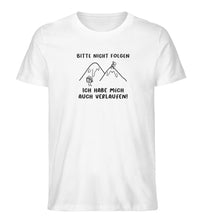 Lade das Bild in den Galerie-Viewer, Nicht folgen classic - Unisex Organic Shirt - White / S -