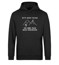 Lade das Bild in den Galerie-Viewer, Es ist besser, man folgt dir nicht beim Wandern? Oder du kennst jemanden, für den das besser wäre? Dann schützt eure Mitmenschen 😂