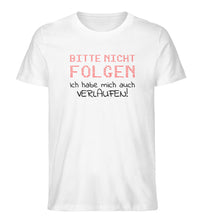 Lade das Bild in den Galerie-Viewer, Nicht folgen Reklame - Unisex Organic Shirt - White / S -