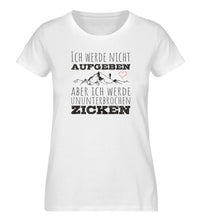 Lade das Bild in den Galerie-Viewer, Nie aufgeben - Damen Premium Organic Shirt - White / XS -