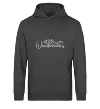 Lade das Bild in den Galerie-Viewer, Auch wenn du verschwitzt am Gipfel stehst bleibst du doch immer eine süße Wandermaus- dann ist das genau der richtige Hoodie für dich und deine nächste Wandertour.