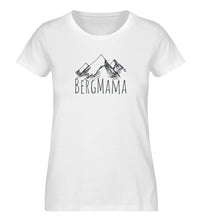 Lade das Bild in den Galerie-Viewer, BergMama - Damen Premium Organic Shirt - White / XS -
