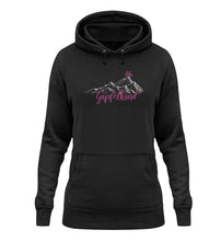 Lade das Bild in den Galerie-Viewer, Du fühlst dich auf dem Gipfel einfach zuhause? Geboren für die Berge? Dann ist das genau der richtige Hoodie für dich.
