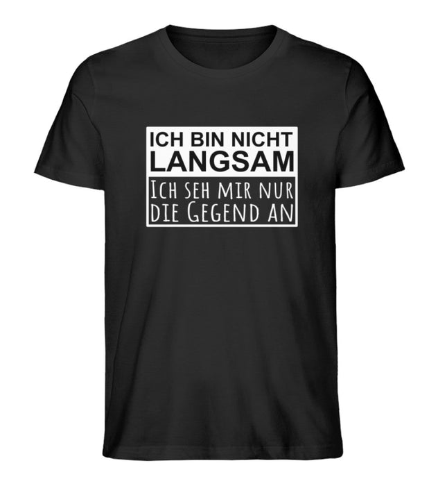 Du kannst nicht verstehen, warum dich beim Wandern alles als langsam bezeichnen? Dabei geht es dir doch darum, die Natur zu bewundern! Mit diesem Shirt sind die Diskussionen endgültig vorüber!