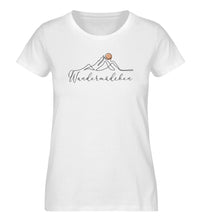 Lade das Bild in den Galerie-Viewer, Wandermädchen - Damen Premium Organic Shirt - White / XS -
